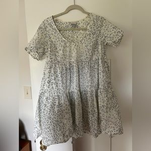 A New Day xs loose fitting cheetah print dress